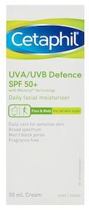 Cetaphil: Cetaphil UVA/UVB Defence SPF50 Cream 50ml