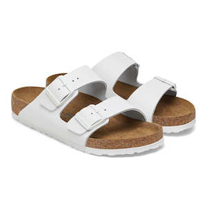 Birkenstock Arizona Sandal - Smooth Leather All White