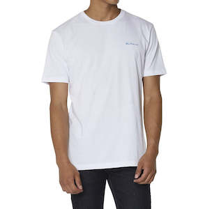 Ben Sherman Embroidered Logo Tee - White