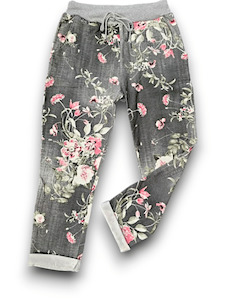 Clothing: Helga May: Potpourri Cornelia Joggers - Charcoal