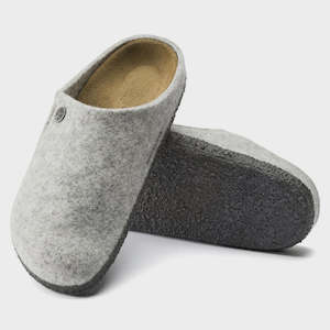 Birkenstock Zermatt Wool Felt Clog - Light Grey