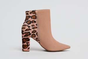 Hey Monday Peaches Leopard Boot