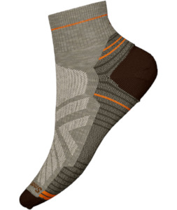 Smartwool Mens Performance Hike Ankle Sock - Light - Chestnut Fossil