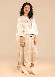 Adulis Linen Blend Skirt