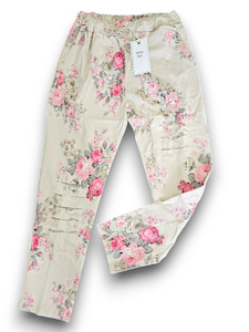 Clothing: Helga May: High Tea Pants - Light Beige