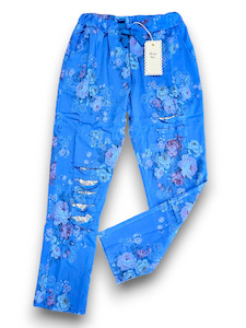 Helga May: High Tea Pants - Cobalt