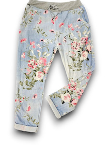 Helga May: Potpourri Cornelia Joggers - Light Denim