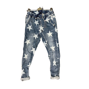 Clothing: Italian All Star Denim Joggers