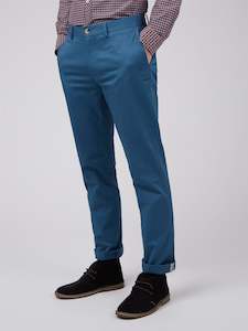 Ben Sherman Slim Stretch Chino - Wedgewood