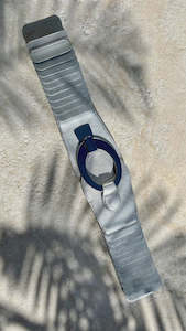 Riccardo Belt in Matte Silver