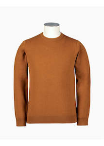 Naseby Crew Neck Merino - Camel