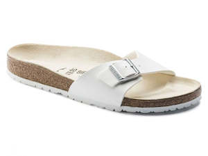 Birkenstock Unisex Madrid Sandal - Birko Flor White