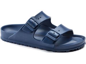 Birkenstock Unisex Arizona Sandal - Eva Navy