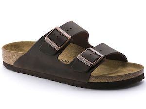 Birkenstock Unisex  Arizona Sandal -  Oiled Leather Habana