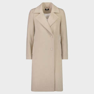 Moke: Rumour Woolen Coat - Oatmeal