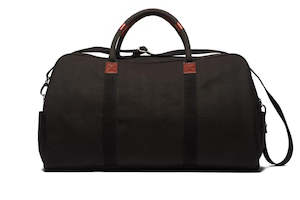 Evan Canvas Carry Bag - Black