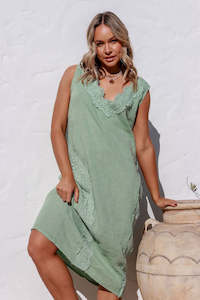 Portensia Italian Linen Dress