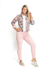 Womens Reversible Jeans - Romney Blush