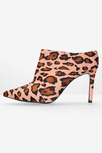 Hey Monday Penelope Blush Leopard High Heel