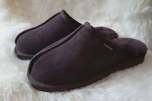 Conway Sheepskin & Suede Slide Mens Slipper - Beva