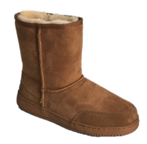 Ladies Ahuru Sheepskin Mid Calf Boot - Chestnut