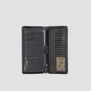 Jekyll & Hide Zip Around Travel Organiser - Black