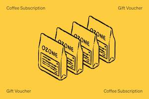 Coffee: Coffee Subscription Gift Voucher