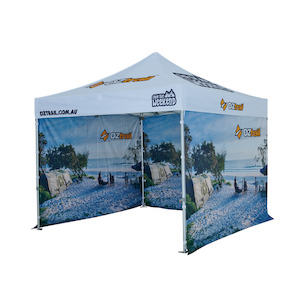 Gazebos: Commercial Pro HD Wall 3.0 Double Sided - Custom Printed