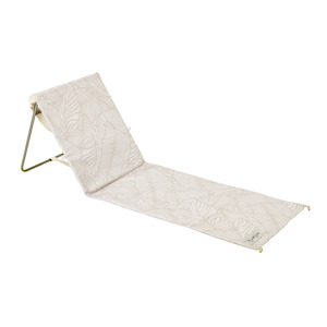 Palm Club Beach: Beach Mat Chair - Almonta Beach Sand