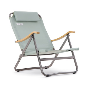 Palm Club Beach: Beach High Back Chair - Palm Cove Green