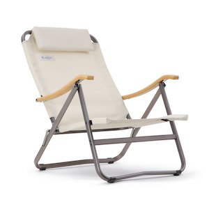 Palm Club Beach: Beach High Back Chair - Almonta Bch Sand