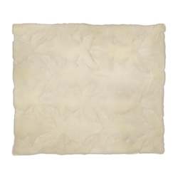 Alpaca Autumn Suri 1.8 x 2.1 Pure White