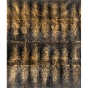 Possum Fur Classic Throw 1.6m x 1.8m (32 Skins) - Natural Brown