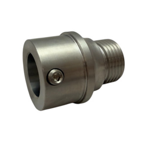 Tower Part Shank Adaptor S/S Short 5/8 BSP Pushin