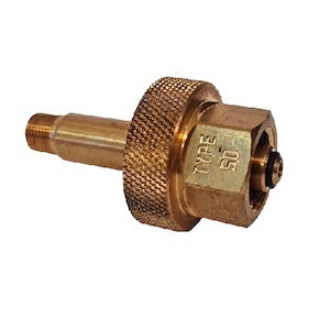 Nitrogen Regs/Accessories - Pacificool: Nitrogen Regulator Part Stem/Handwheel/Nut Type 50