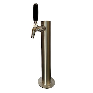 Recirc/Dry Towers: American 1-Way Recirc Brushed Stainless Steel