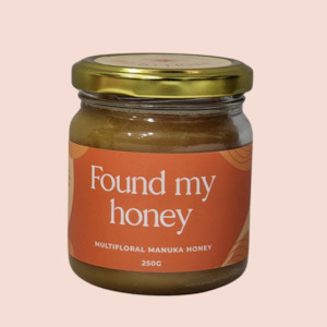 Hive To Home - NZ Manuka Honey 250g (Found My Honey Label)