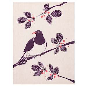 Internet only: Kereru Tea Towel