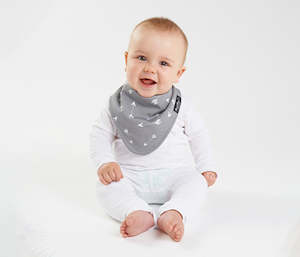 Baby WonderBib - Grey Arrows