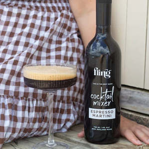 Fling - Espresso Martini Cocktail Mixer 750ml