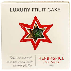 Herb & Spice Fine Foods - Luxury Fruit Cake Round