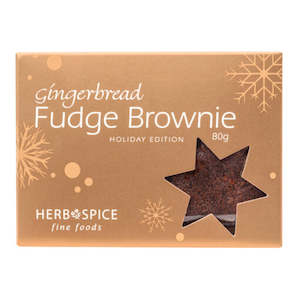 Herb & Spice Fine Foods Gingerbread Brownie - Christmas