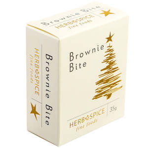 Herb & Spice Fine Foods Mini Chocolate Brownie - Christmas