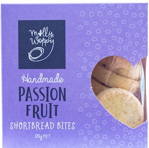 Internet only: Molly Woppy Handmade Passionfruit Shortbread Bites