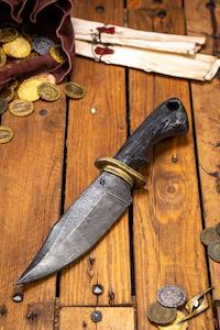 Game: Ranger Knife with Core - Gold - Black - 32 cm