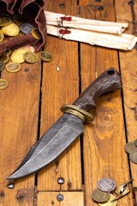 Game: Ranger Knife with Core - Brown/Gold - 32 cm