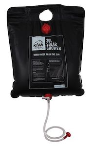 Kiwi Camping: Kiwi Solar Shower - 20 Ltr