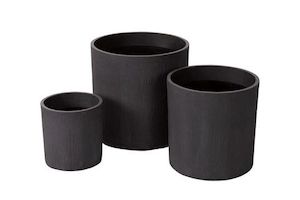 Excalibur Senza Straight Pot Set (set Of 3)