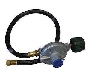 15 Lpg Cyl + Butane + Regs: Gasmate 3kg 180° Qcc Reg W/0.6m Hose