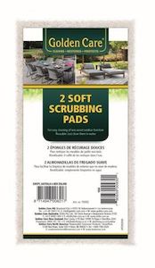 Golden Care Scrubbung Pads Non-wood 2pk